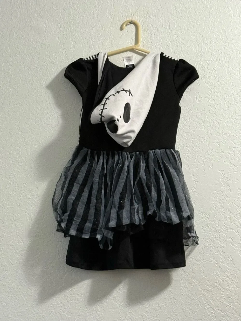 The Nightmare Before Christmas Costume Girls Tutu Dress 10 12 Halloween jack